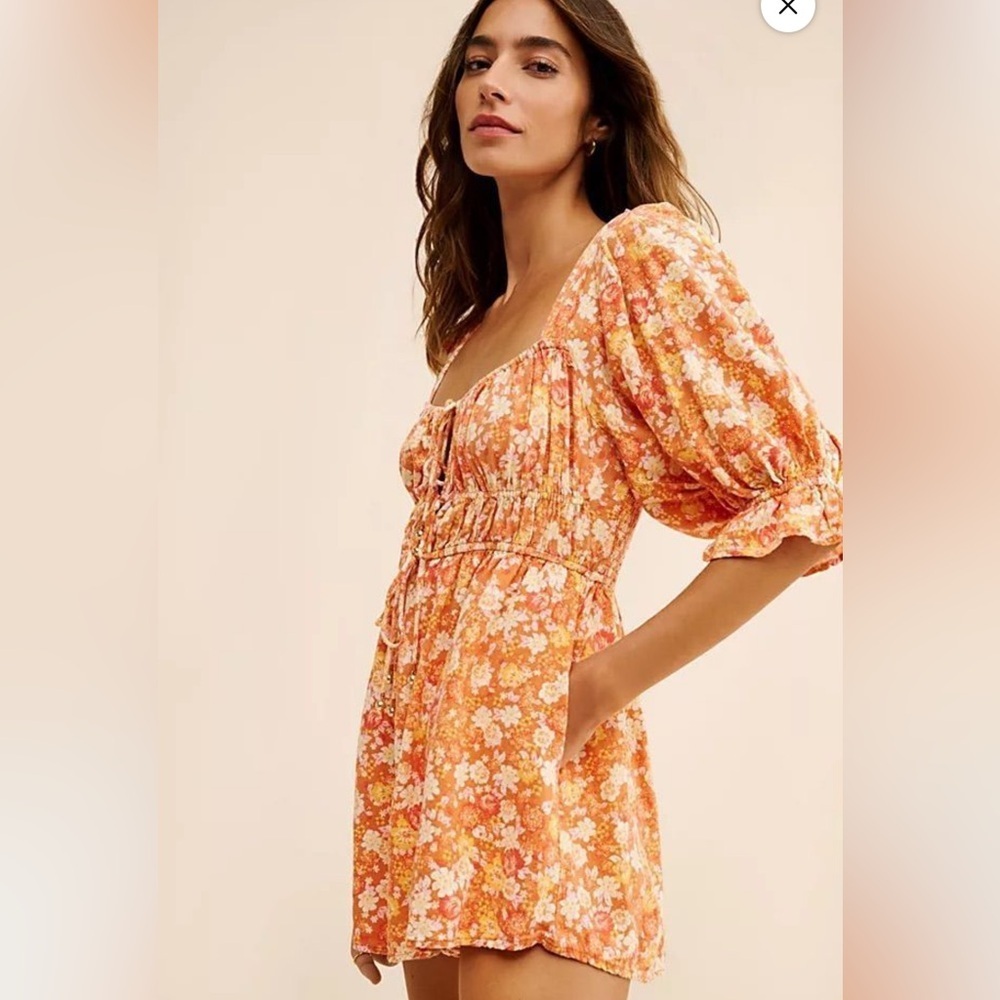 Free People Show Me Love Romper Sz Small MSRP$148
